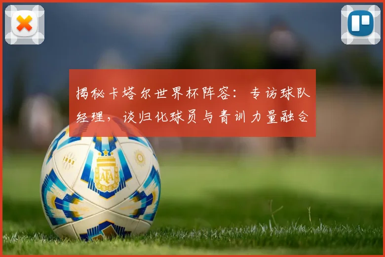 揭秘卡塔尔世界杯阵容：专访球队经理，谈归化球员与青训力量融合